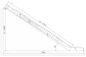 Slide GLITI-S 7,68 m