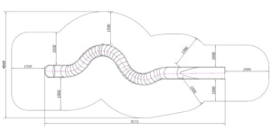 Slide GLITI-S 8,23 m