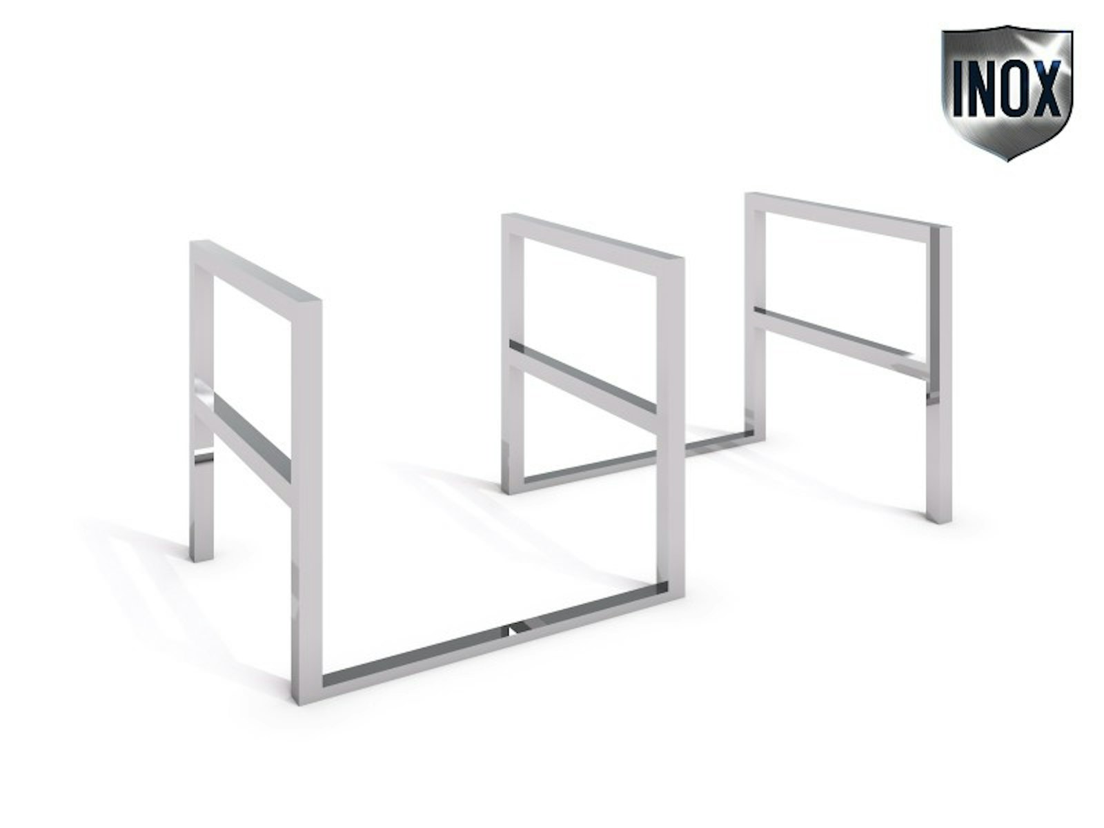 Stainless steel bicycle rack 06