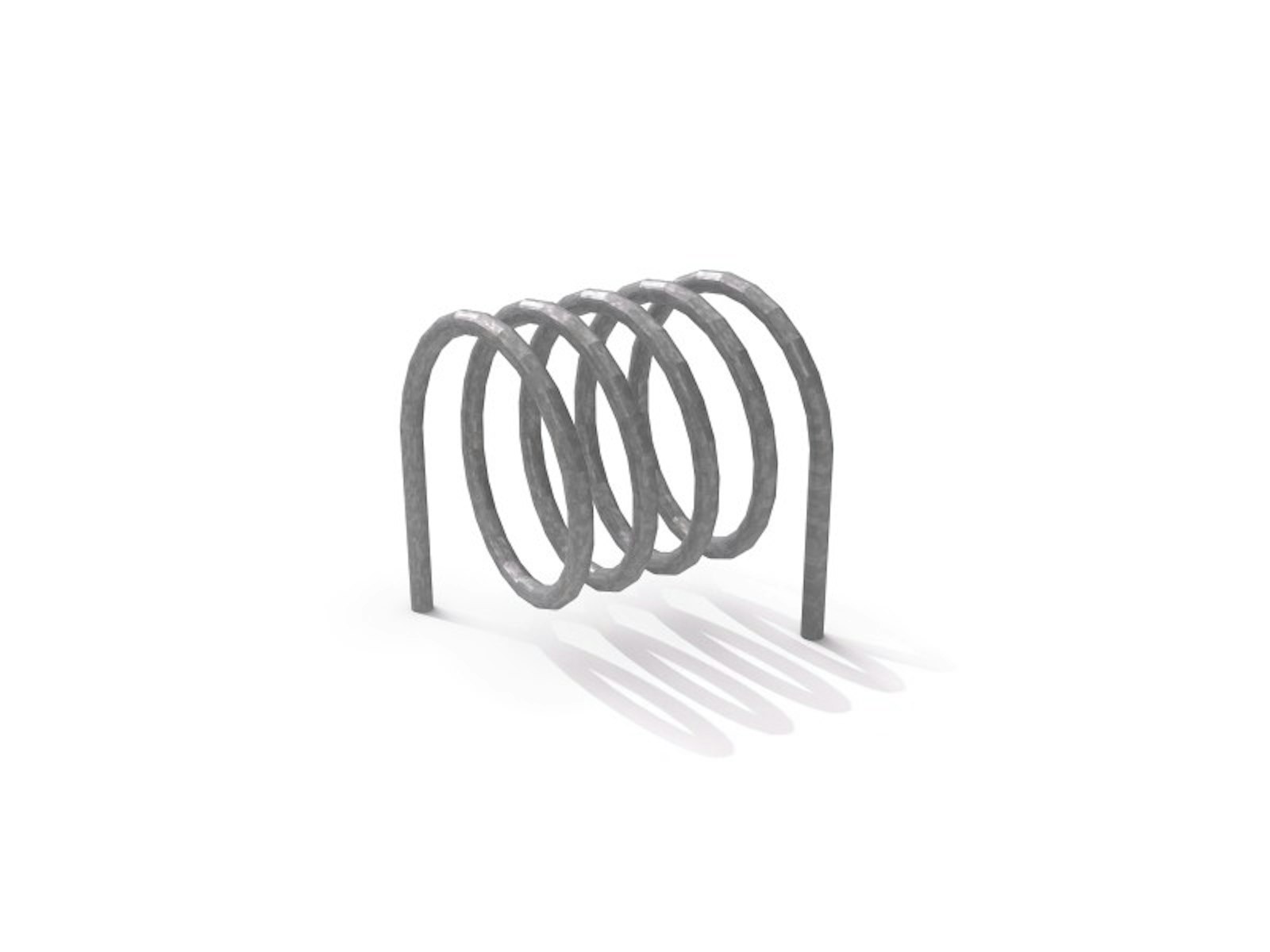 Steel bicycle rack 10