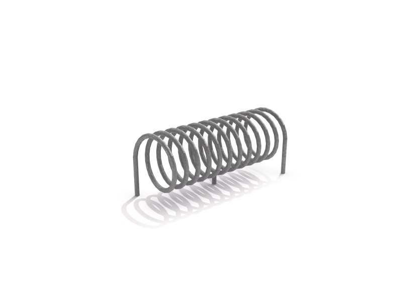 Steel bicycle rack 11