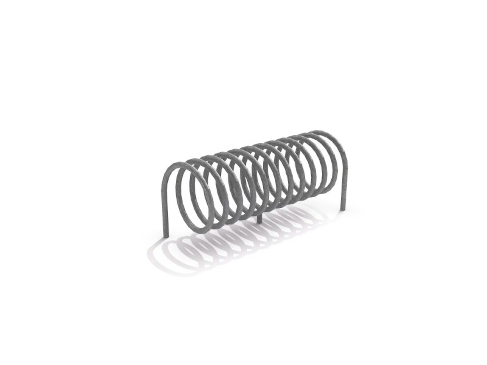 Steel bicycle rack 11