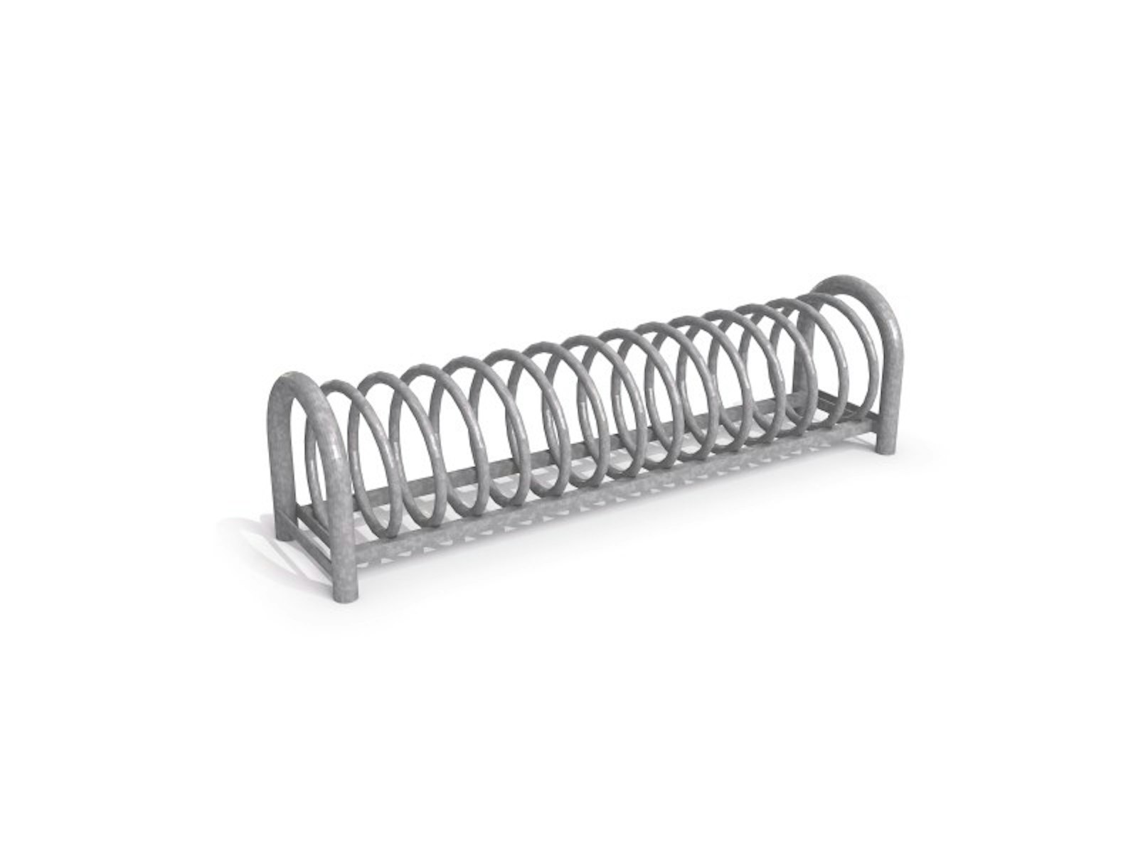 Steel bicycle rack 12