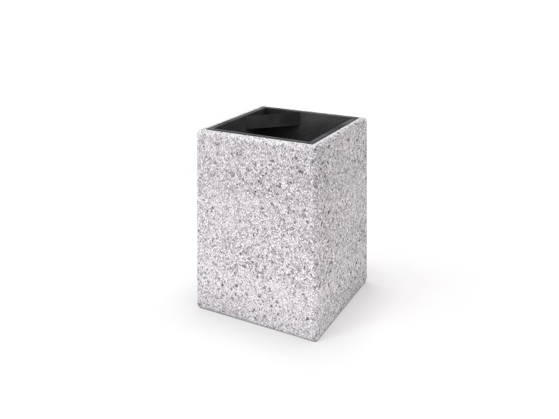 concrete trash bin 05