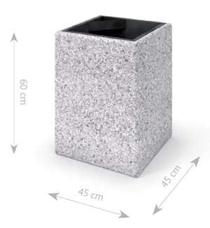 concrete trash bin 05