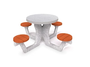Concrete picnic table 03