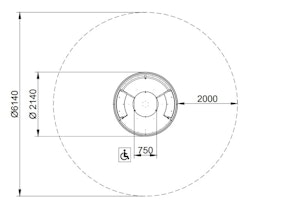 Inclusive roundabout AUTAN 2