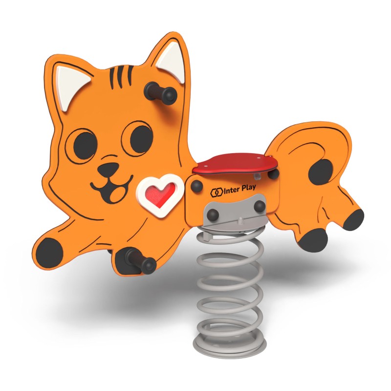 Spring toy CAT