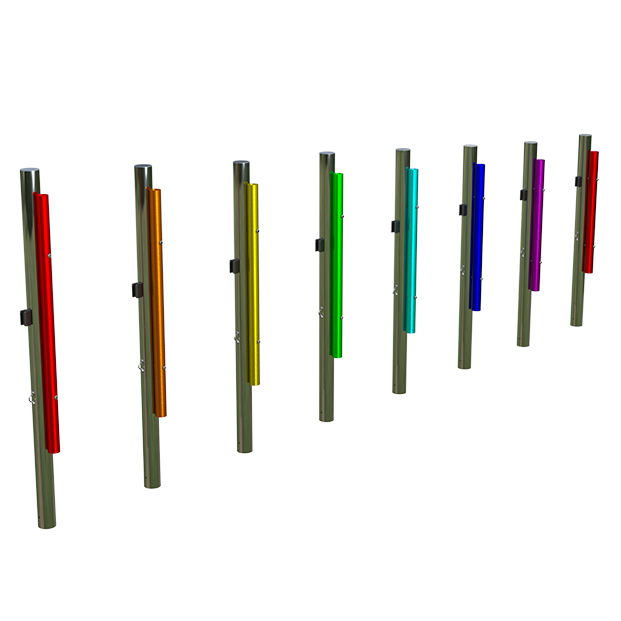 Calypso klockspel (Diatonisk - set om 8)