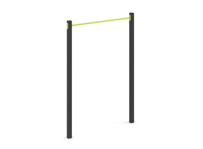 Utegym med räck 1500mm