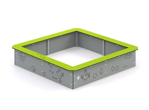 Sandlåda 1500*1500mm (HDPE) - bild 1