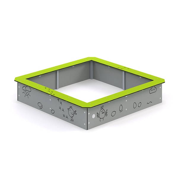 Sandlåda 1500*1500mm (HDPE)