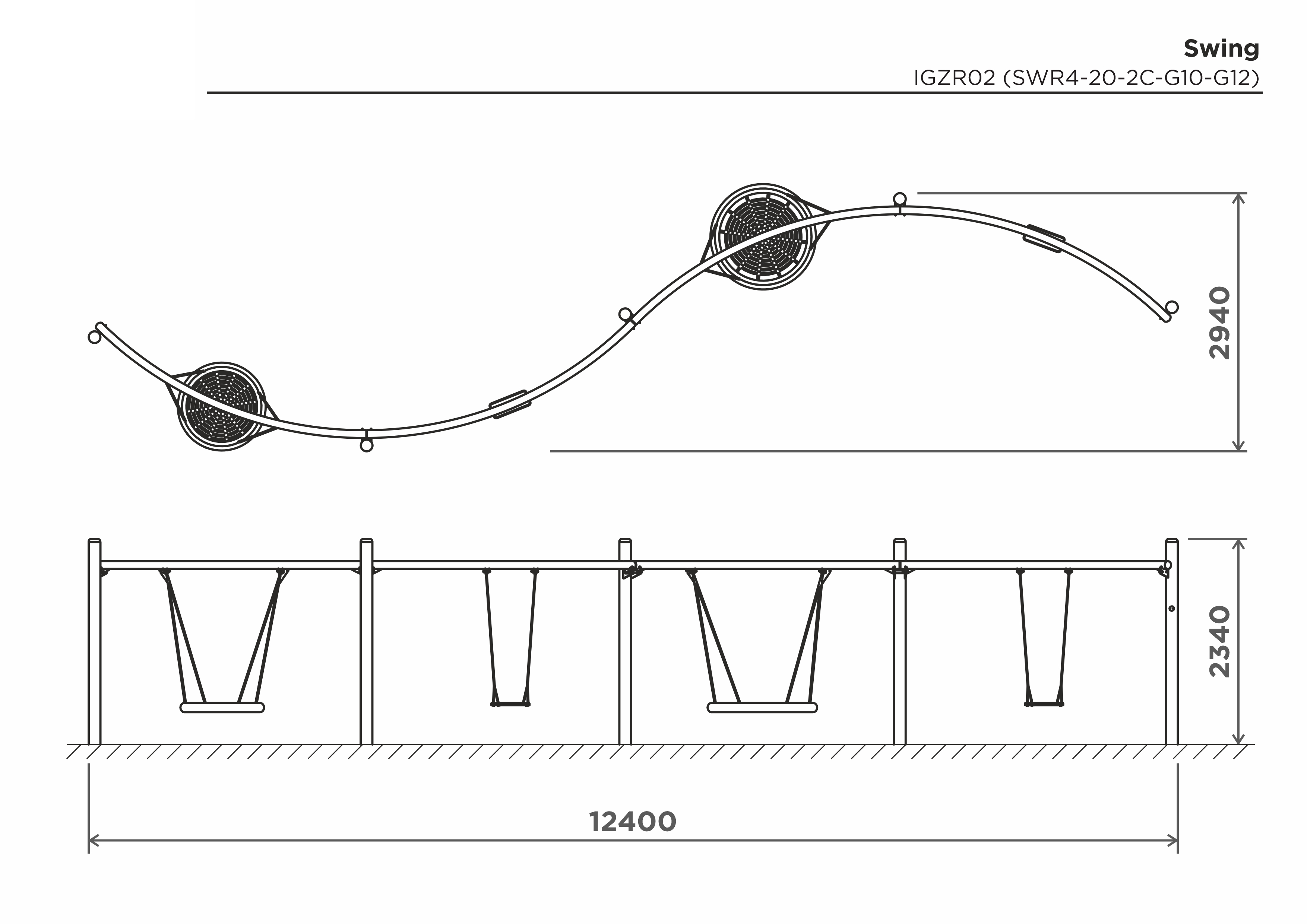 Gunga SWR4-20-2C-G10-G12 – sidovy