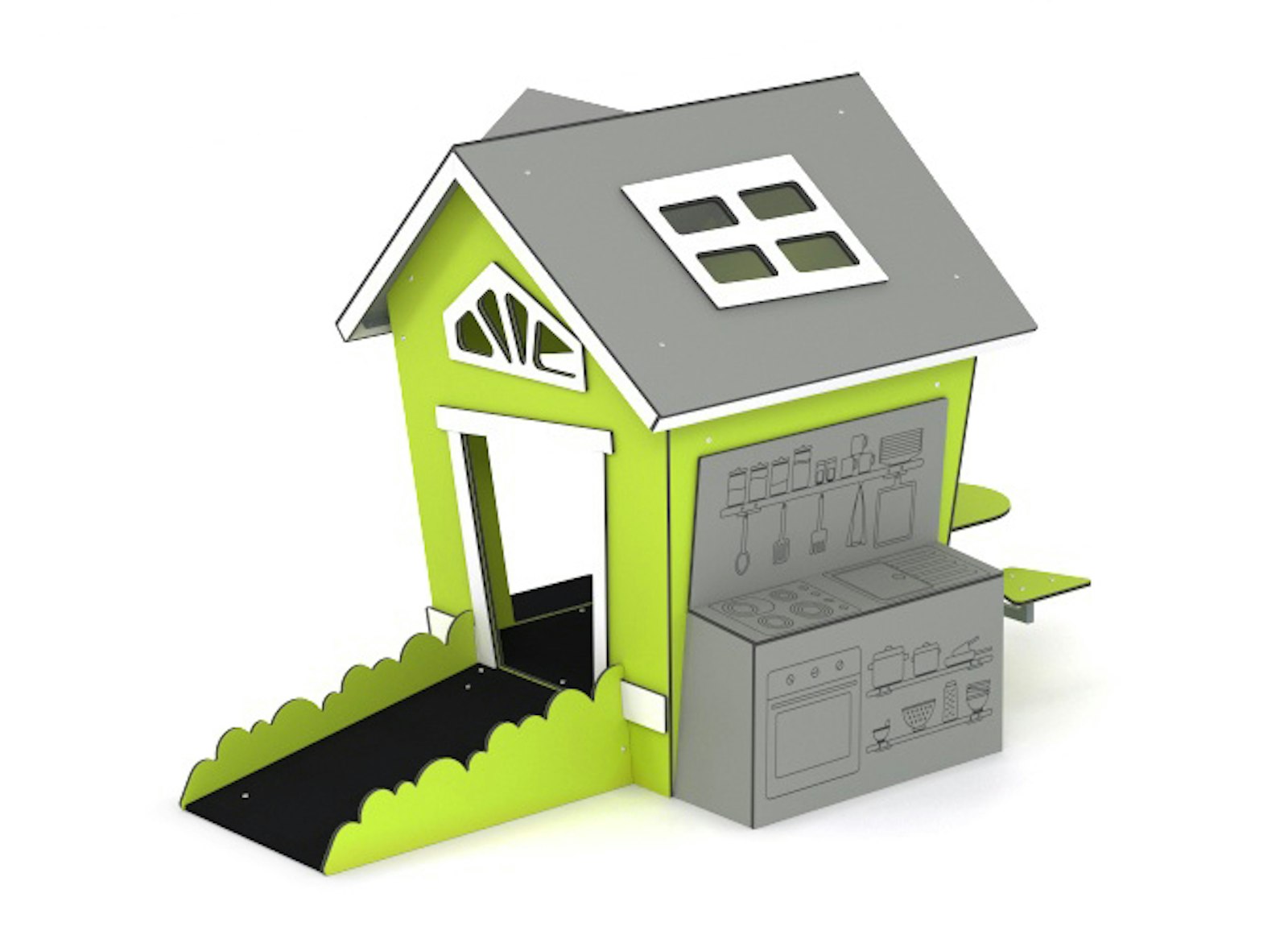 Litet hus (HDPE)