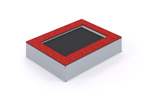 Rektangulär studsmatta 1600×2100 mm - bild 2