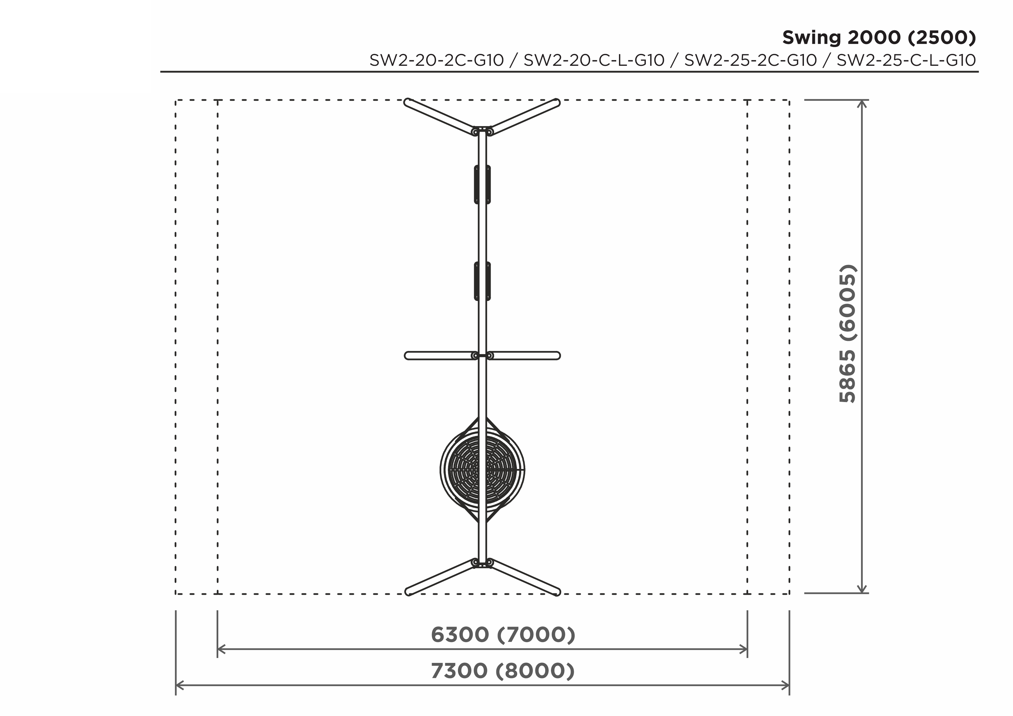 Gunga SW2-25-C-L-G10 – säkerhetsyta