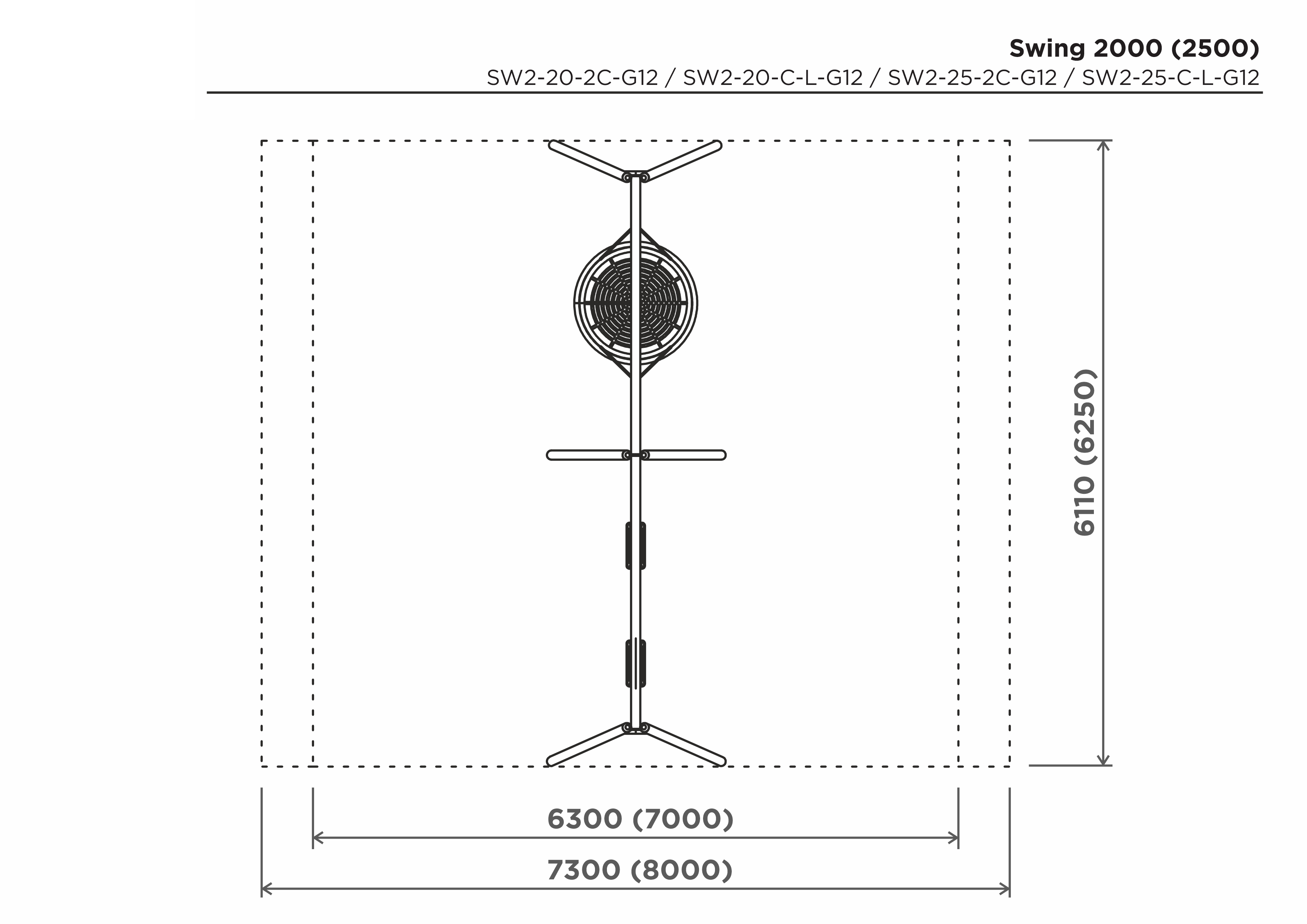 Gunga SW2-25-2C-G12 – säkerhetsyta