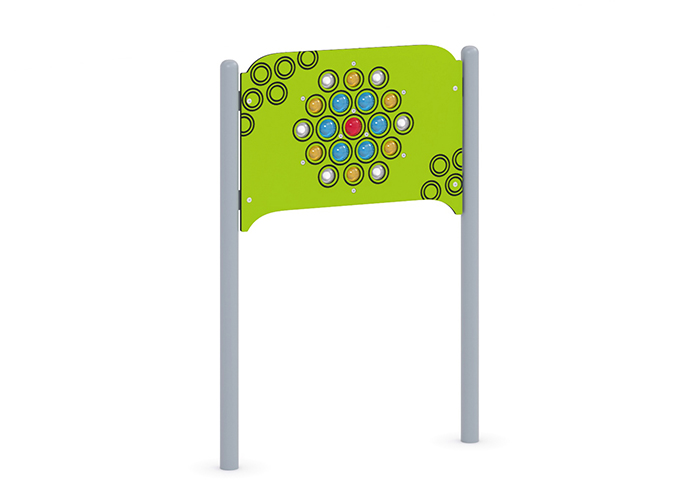 Lekpanel med kulor