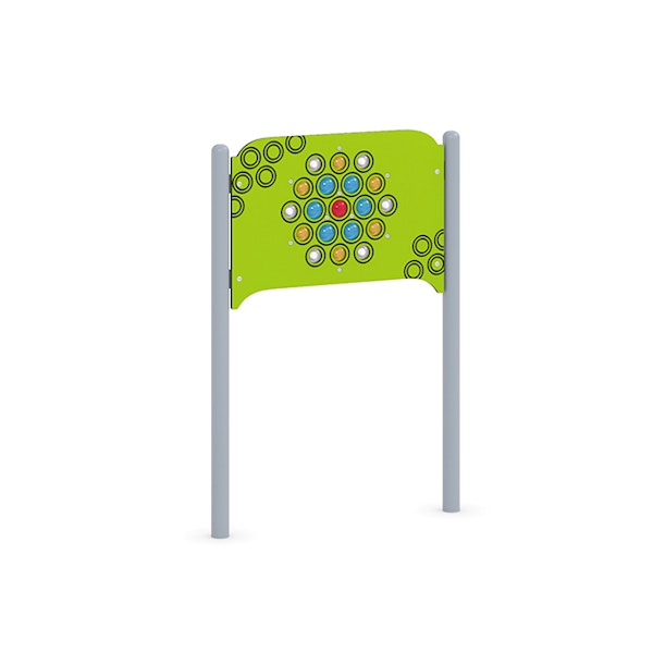 Lekpanel med kulor