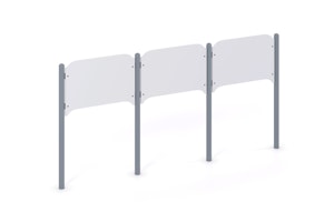 Stolpsats för 3 paneler - bild 2