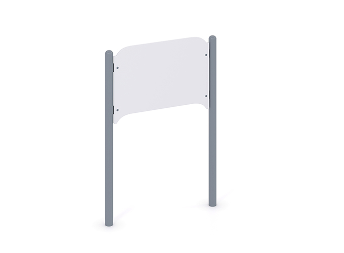 Stolpsats för 1 panel