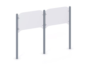 Stolpsats för 2 paneler - bild 1