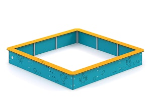 Sandlåda 2000*2000mm (HDPE) - bild 1