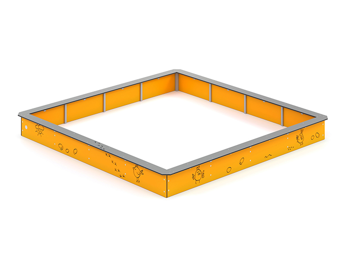 Sandlåda 3000x3000mm (HDPE)