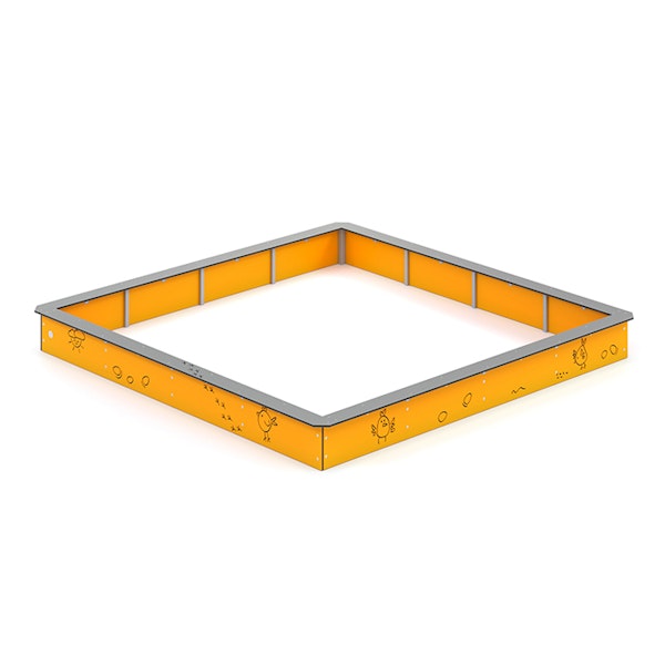 Sandlåda 3000x3000mm (HDPE)