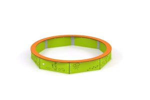 Åttakantig sandlåda, d-2200 (HDPE) - bild 3
