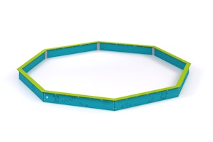 Åttakantig sandlåda, d-5000 (HDPE) - bild 3