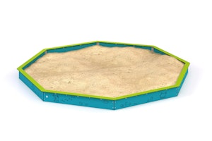 Åttakantig sandlåda, d-5000 (HDPE) - bild 4