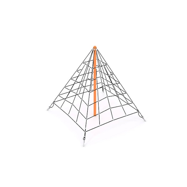 Klätterpyramid i rep H-2700 mm