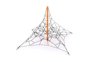 Tetraeder-klätterpyramid i rep H-3000mm - bild 2