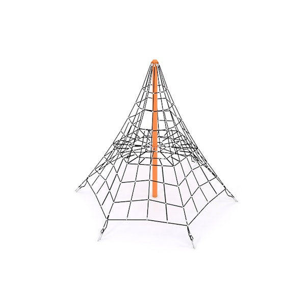 Klätterpyramid i rep H-3500 mm