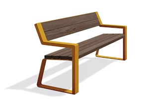 Parkbänk Uno BN-01 - bild 1