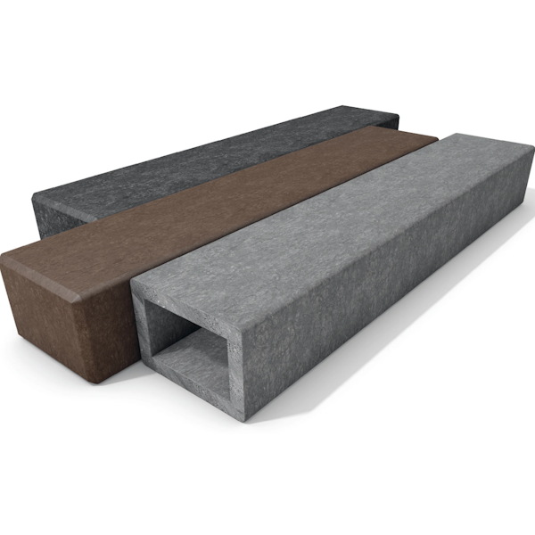 Plastlist 12x16x60 cm, lm