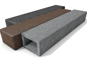 Plastpalisad 16x24x60 cm - bild 1