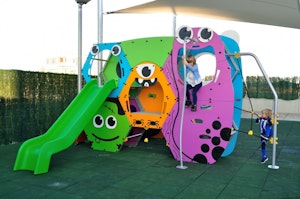 SPOOKY dubbel tunnel lekkombination med HDPE-rutschkanaler - bild 3
