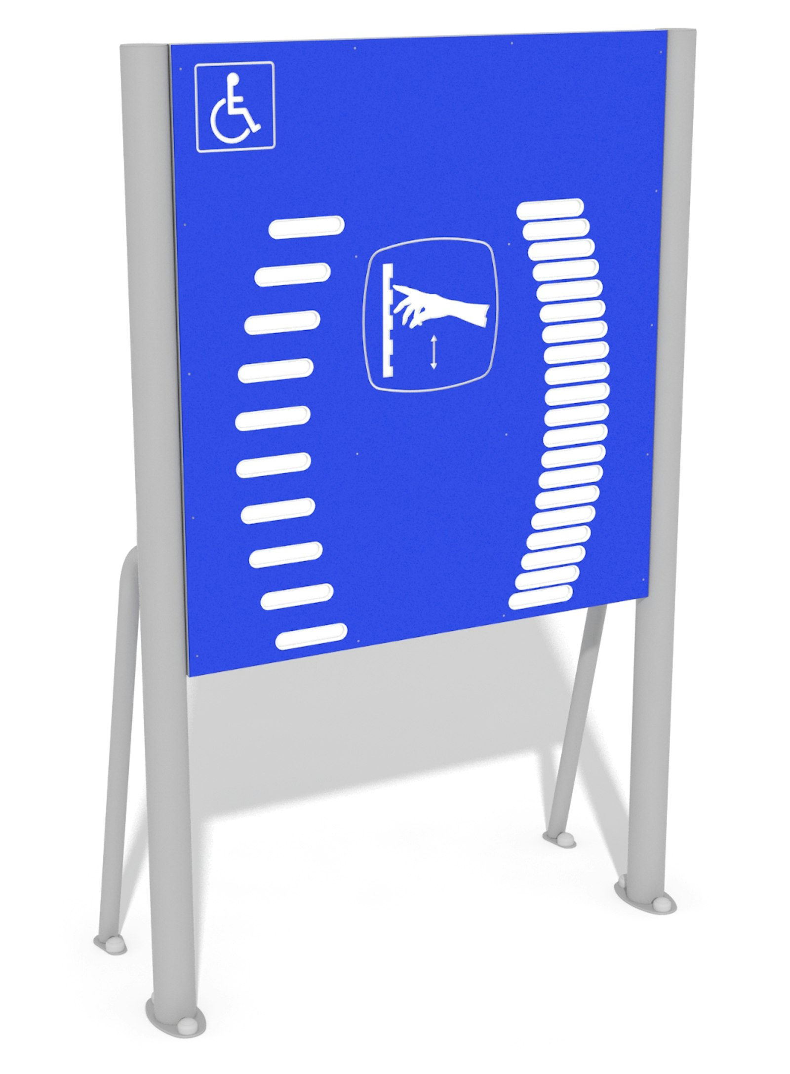 Axel- och fingrättsstation, anpassad version