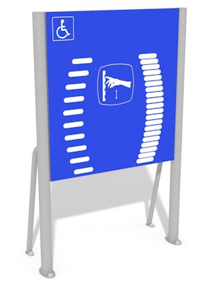 Axel- och fingrättsstation, anpassad version - bild 1