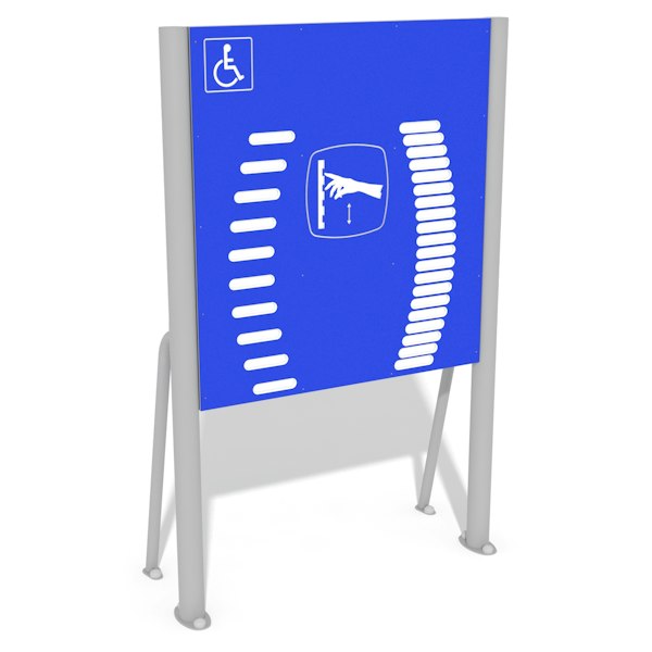 Axel- och fingrättsstation, anpassad version
