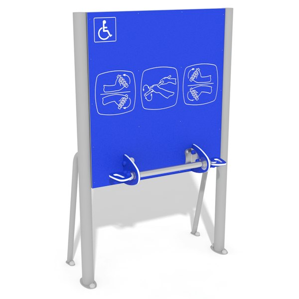 Svängbar rull för handleds- och underarmsstation, anpassad version