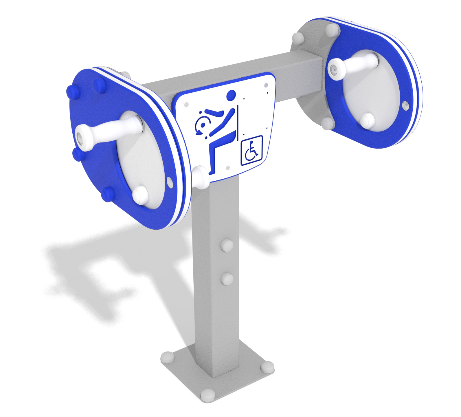 Dubbel handcykel, anpassad version