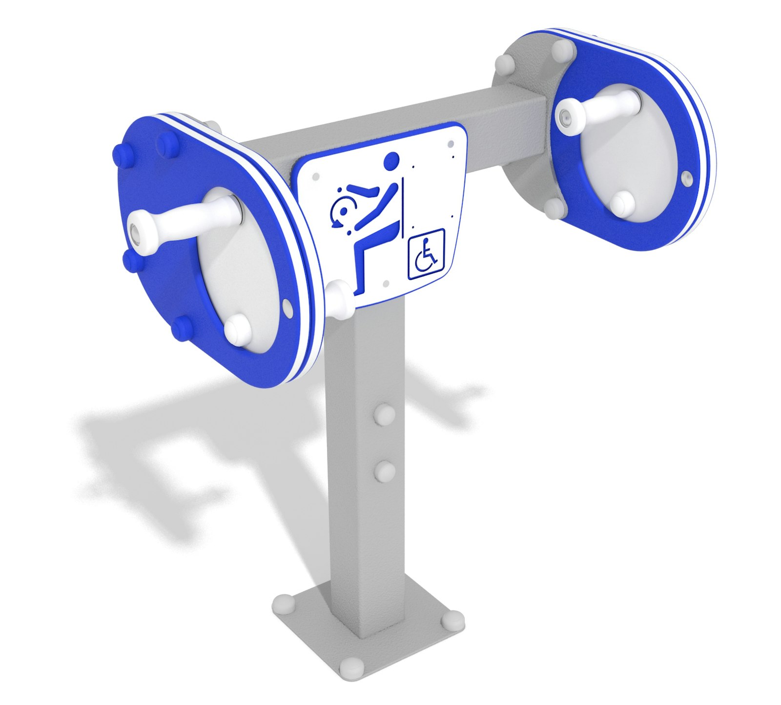 Dubbel handcykel, anpassad version