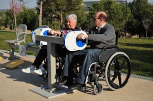 Dubbel handcykel, anpassad version - bild 2