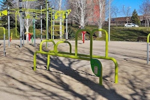 Dubbla armhävningsräcken - bild 3