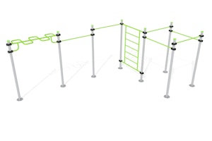 Set STREET WORKOUT 8 stolpar - bild 1