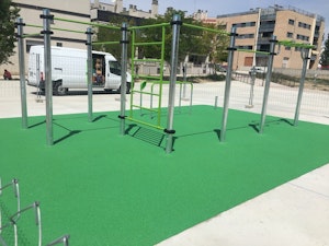Set STREET WORKOUT 8 stolpar - bild 3