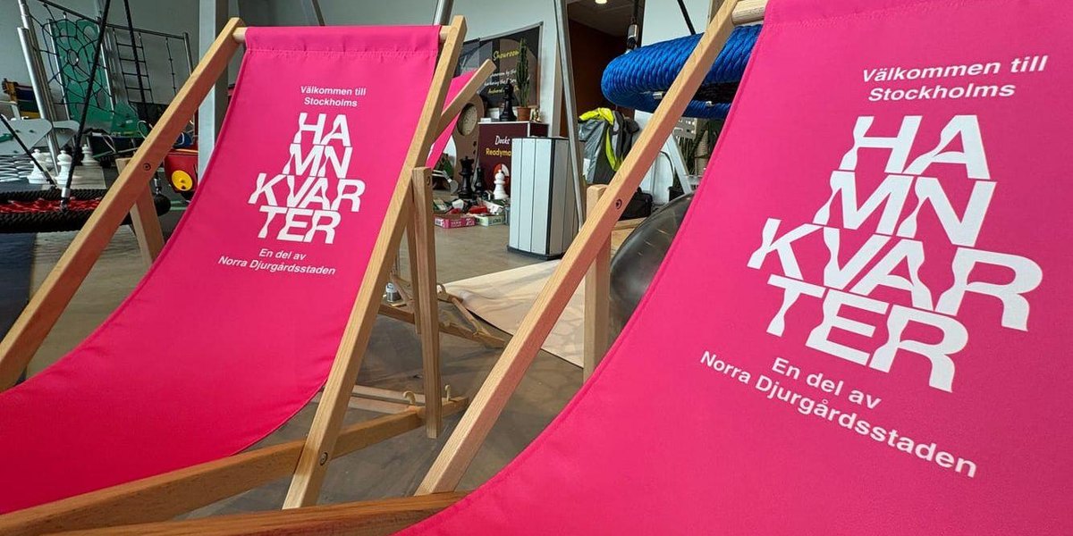 Showroomet i Värtahamnen